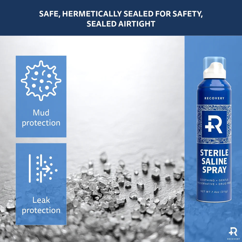 RECOVERY Sterile Saline Spray — 1.5OZ. SPRAY CAN