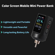 Wireless Power Supply with Color LED Digital Display