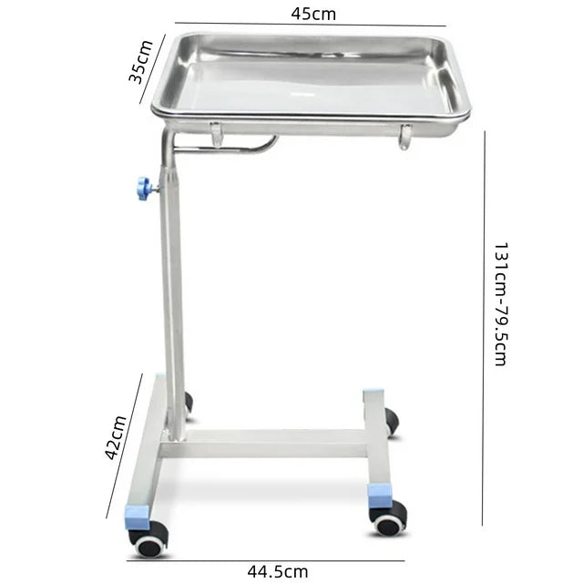 Stainless Steel Rolling Tattoo Tray