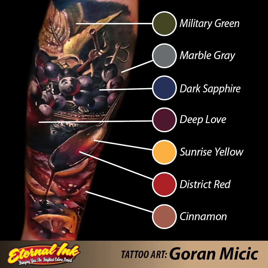 Eternal Ink Set - Goran Micic Artist's Palette