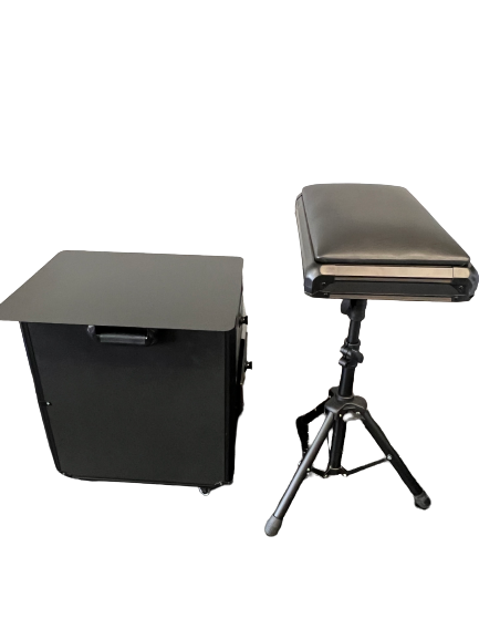 Rolling Travel Case with Armrest