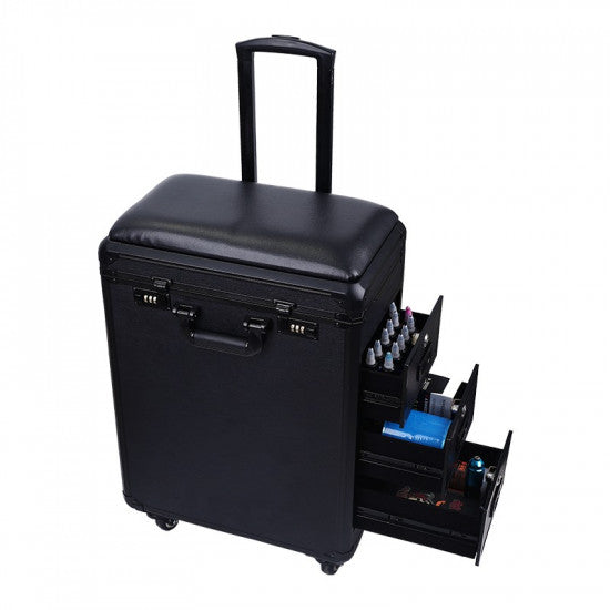Rolling Travel Case with Armrest