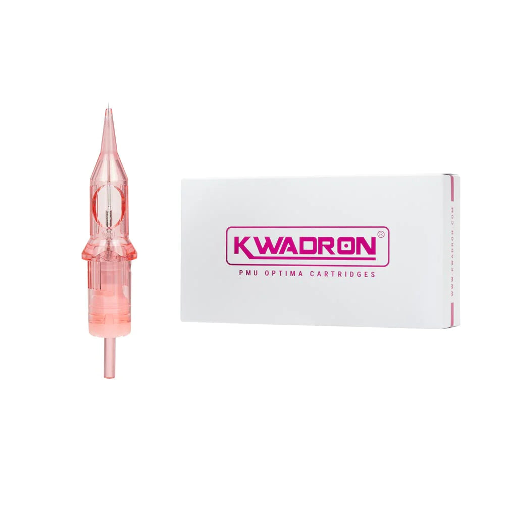 KWADRON OPTIMA PMU CARTRIDGE - 3 ROUND LINER 0.30MM LONG TAPER (30/3RLLT-OPT)