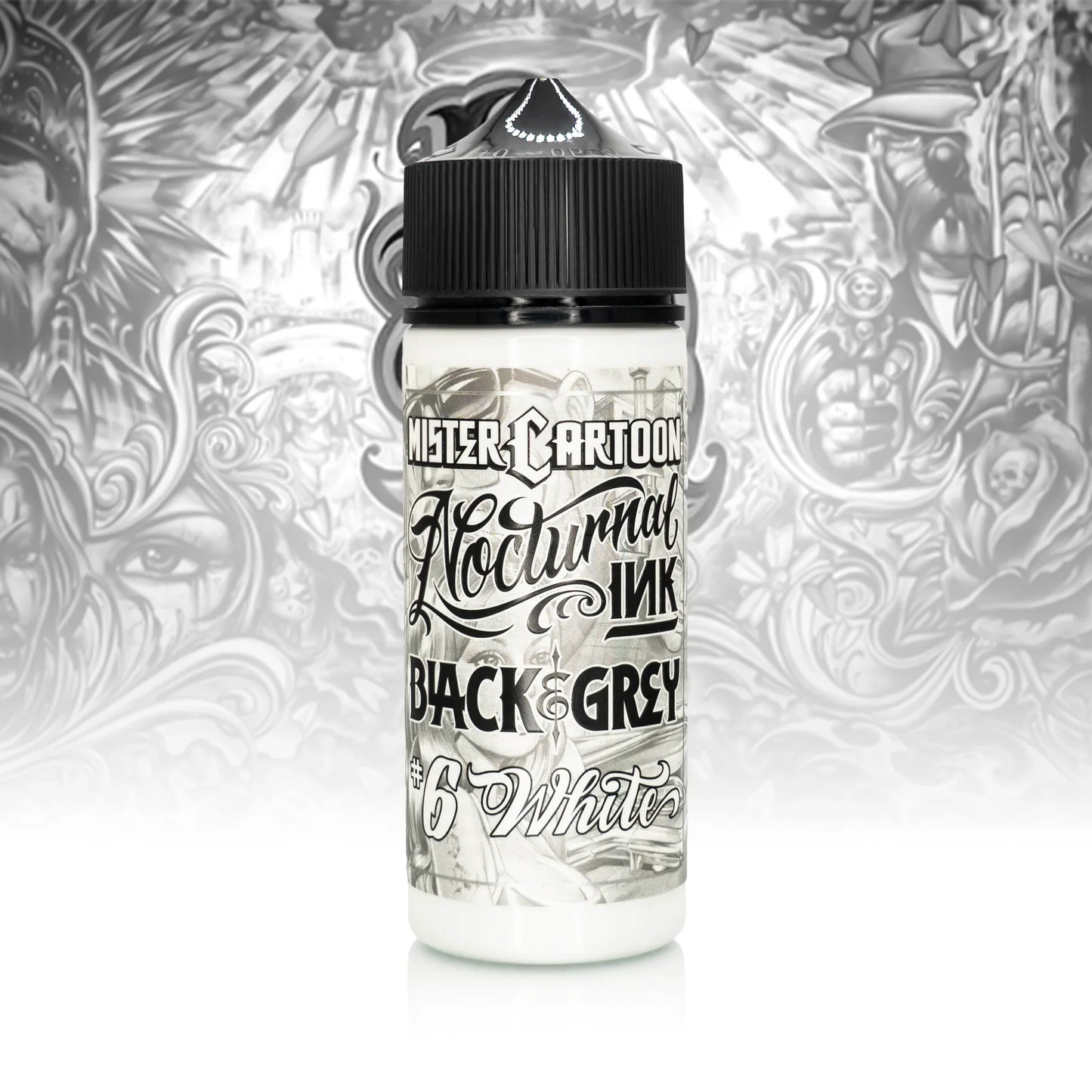 BISHOP X MISTER CARTOON INK SET — ETERNAL TATTOO INK — 6 4OZ BOTTLES