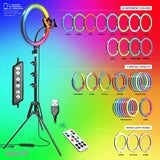 LED Color Ring Light 12 inch