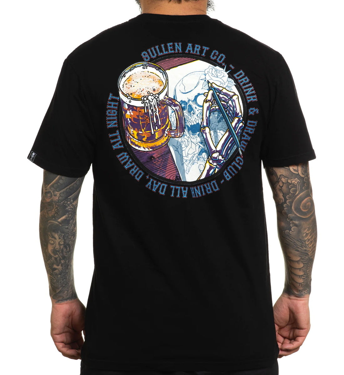 Sullen Clothing T-Shirt- Drinking Club