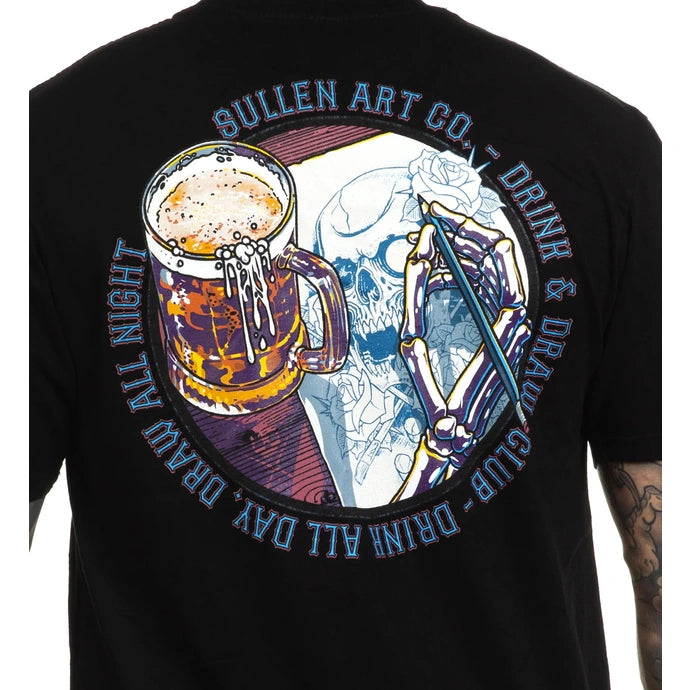 Sullen Clothing T-Shirt- Drinking Club