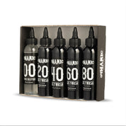Dynamic Greywash Tattoo Ink 1 oz. Set