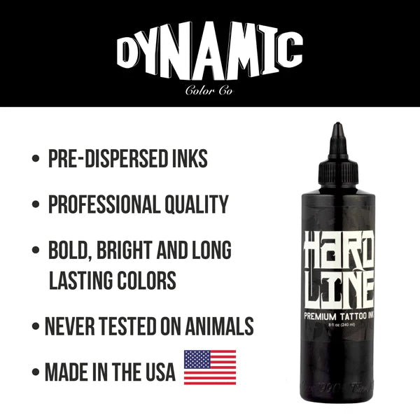 Dynamic Black HardLine 8oz