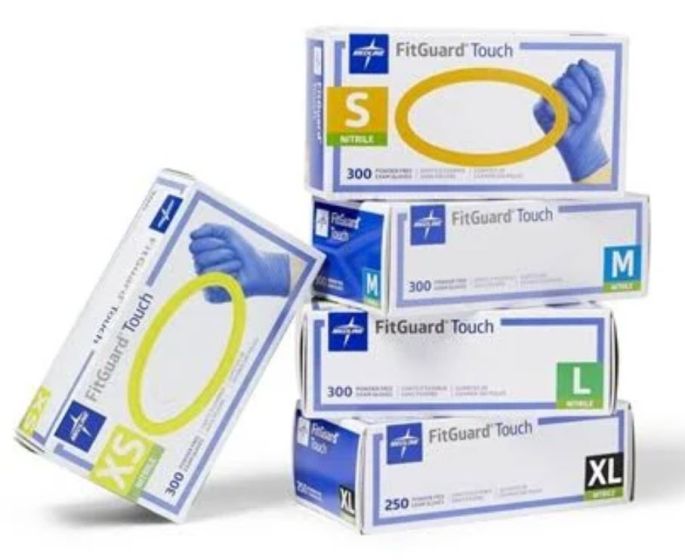 Nitrile Gloves 250 per Box