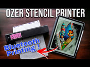 Ozer Quick Stencil Wireless Bluetooth Stencil Printer