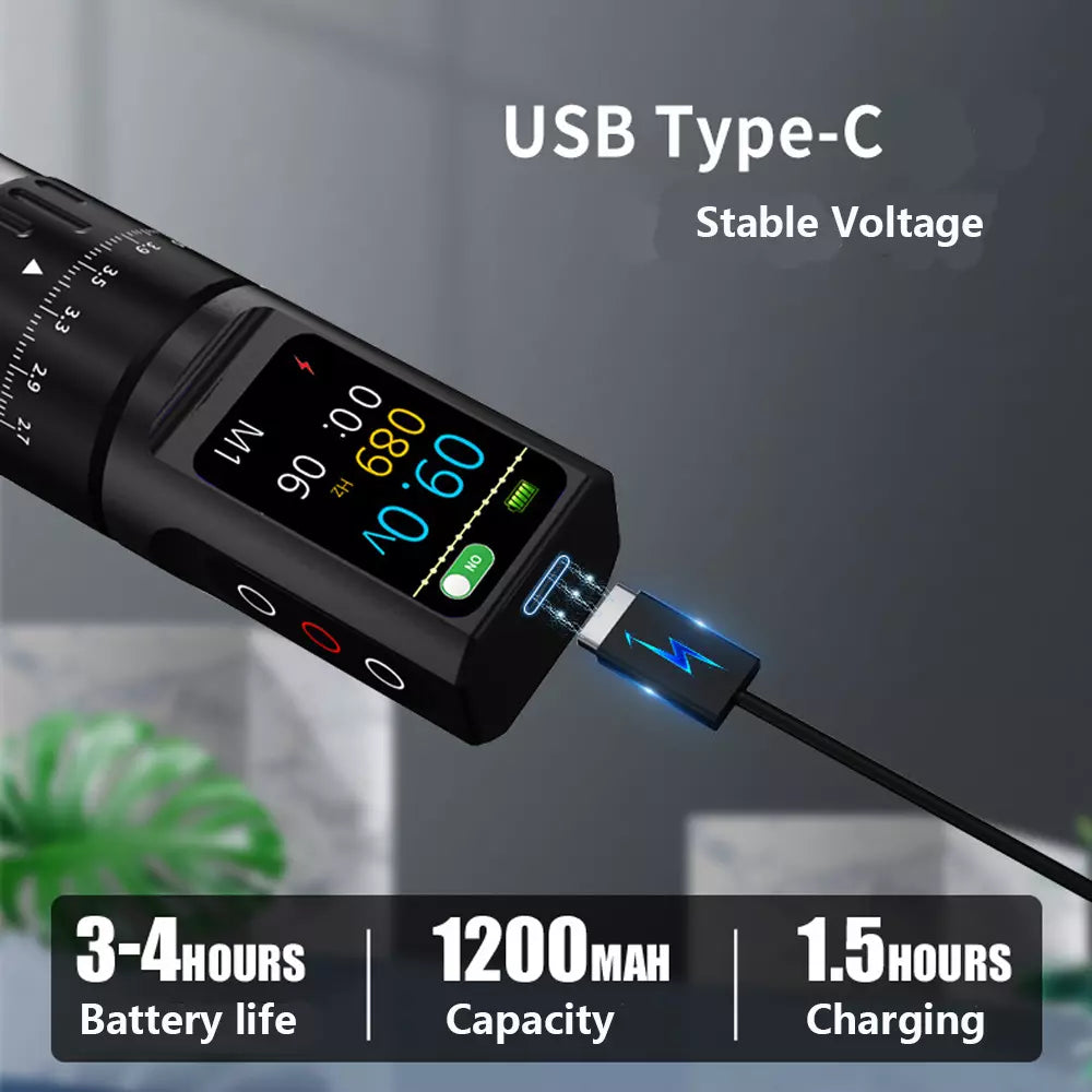 Professional Adjustable Stroke Wireless Pen