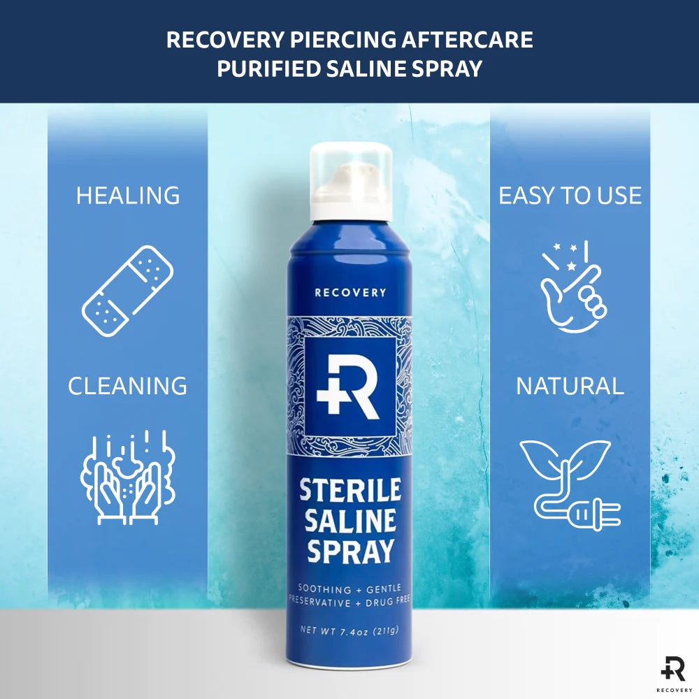 RECOVERY Sterile Saline Spray — 7.4OZ. Spray Can