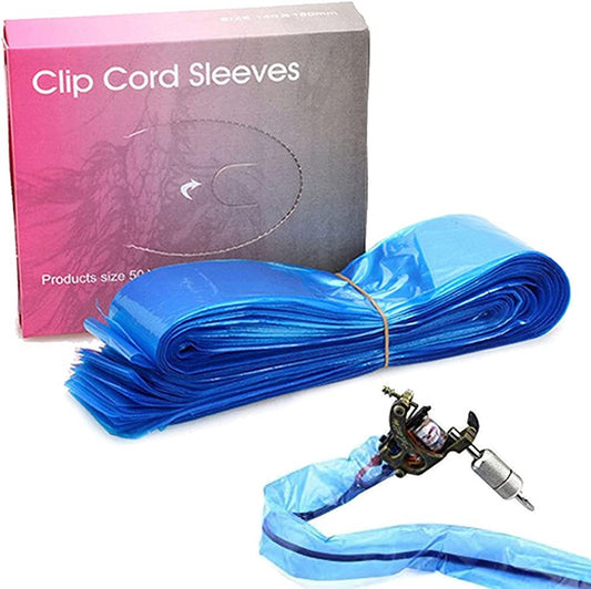 Blue Clip Cord Covers- Box of 125