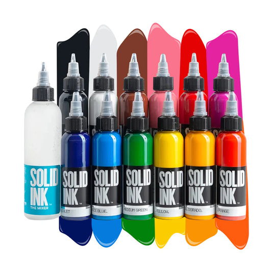 Solid Ink - 12 Color Spectrum Set 1oz Bottles