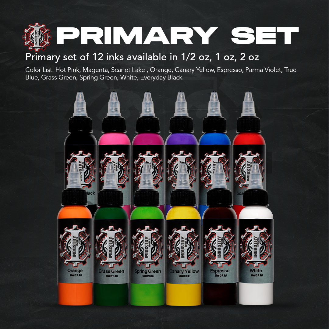 Industry Inks Primary Sampler Set