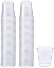 Clear Rinse Cups- 3oz Disposable