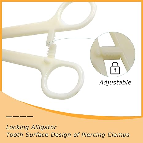 Disposable Piercing Forceps 25pcs