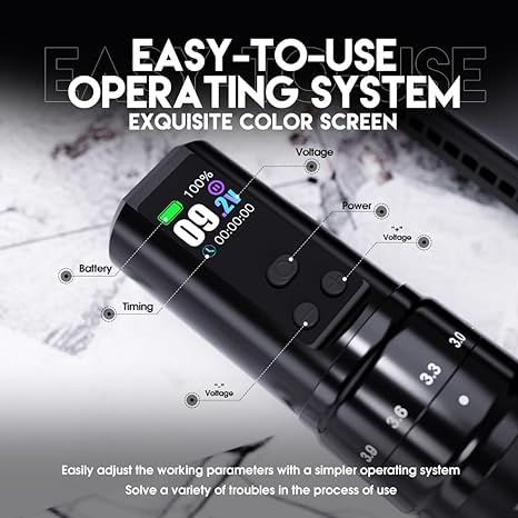 Mast Tattoo Fold2 Pro 1 Wireless Tattoo Pen