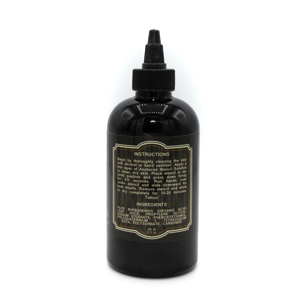 Anchored Stencil Solution - 8oz. Bottle