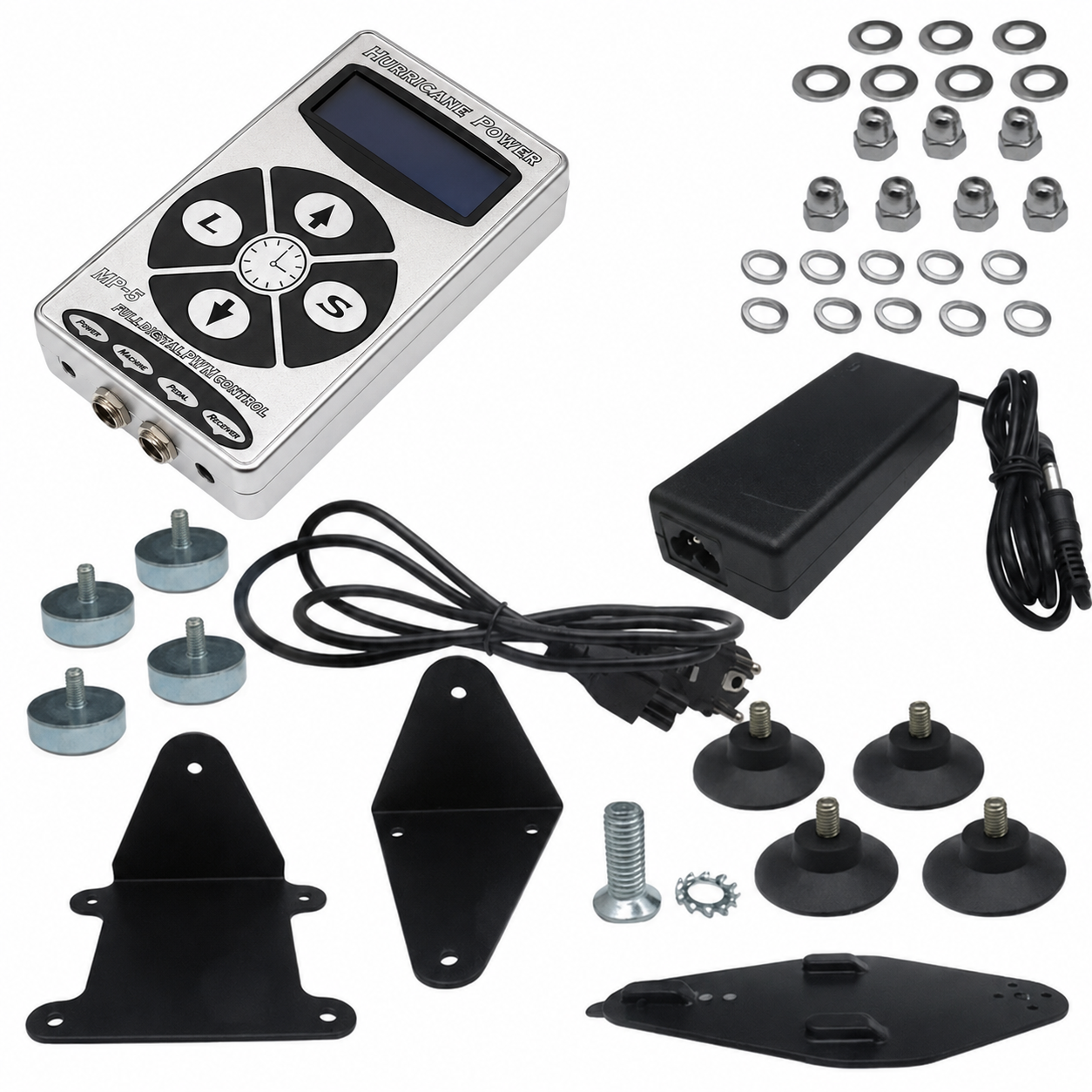 Hurricane MP-5 Digital Power Supply-Black