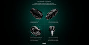 FK IRONS EXO TATTOO MACHINE WITH RCA CONNECTION — 4.0MM STEALTH