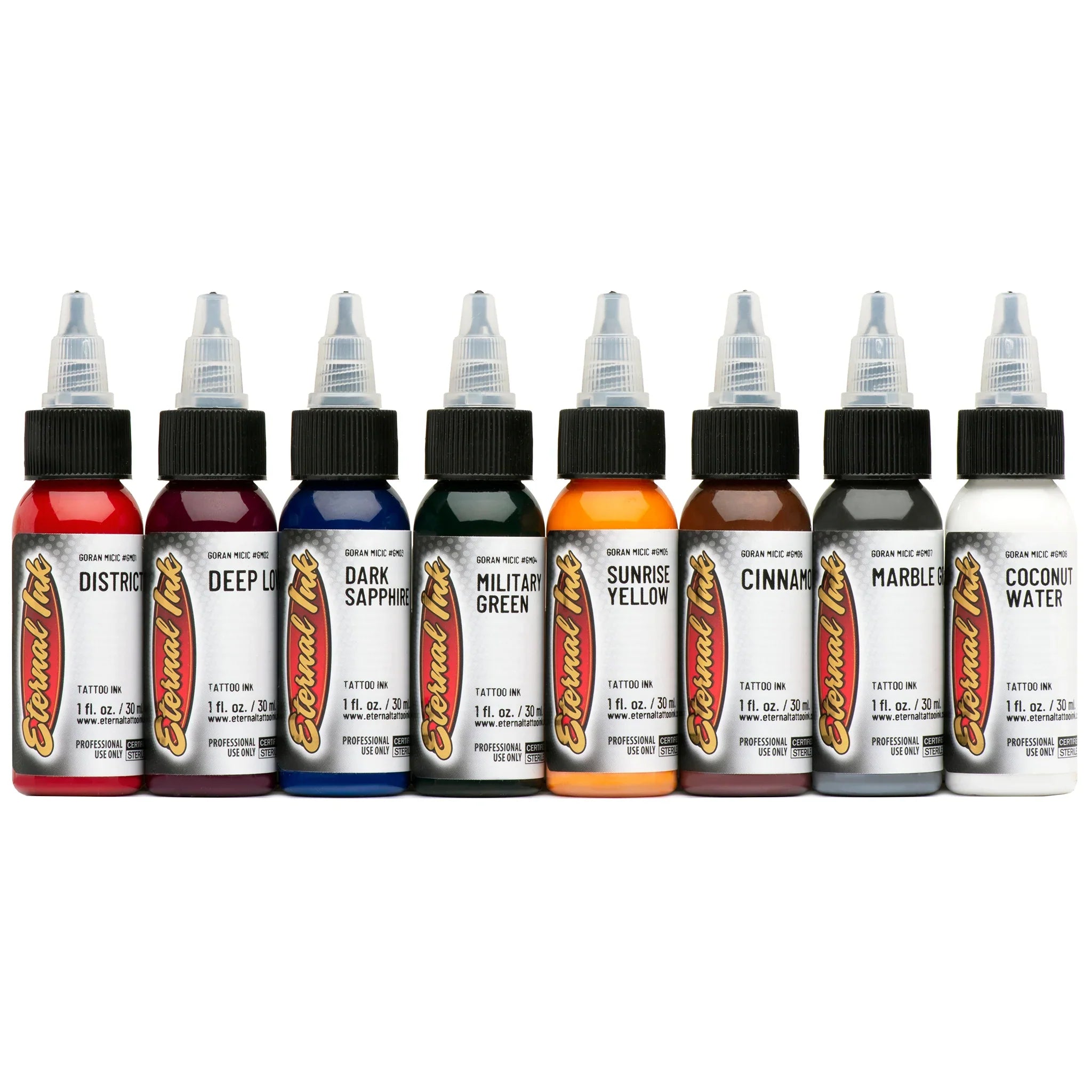 Eternal Ink Set - Goran Micic Artist's Palette