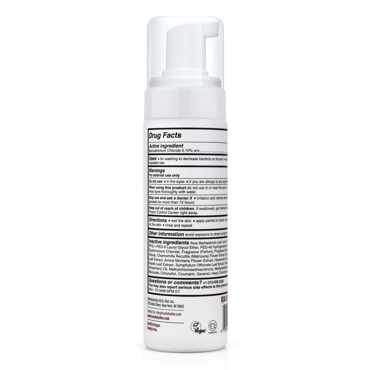 Hustle Bubbles Deluxe: Foaming Soap 7 oz.
