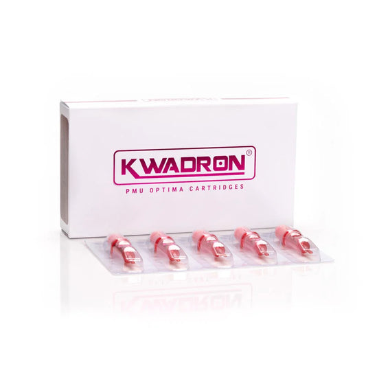 KWADRON OPTIMA PMU CARTRIDGE - 3 ROUND LINER 0.30MM LONG TAPER (30/3RLLT-OPT)