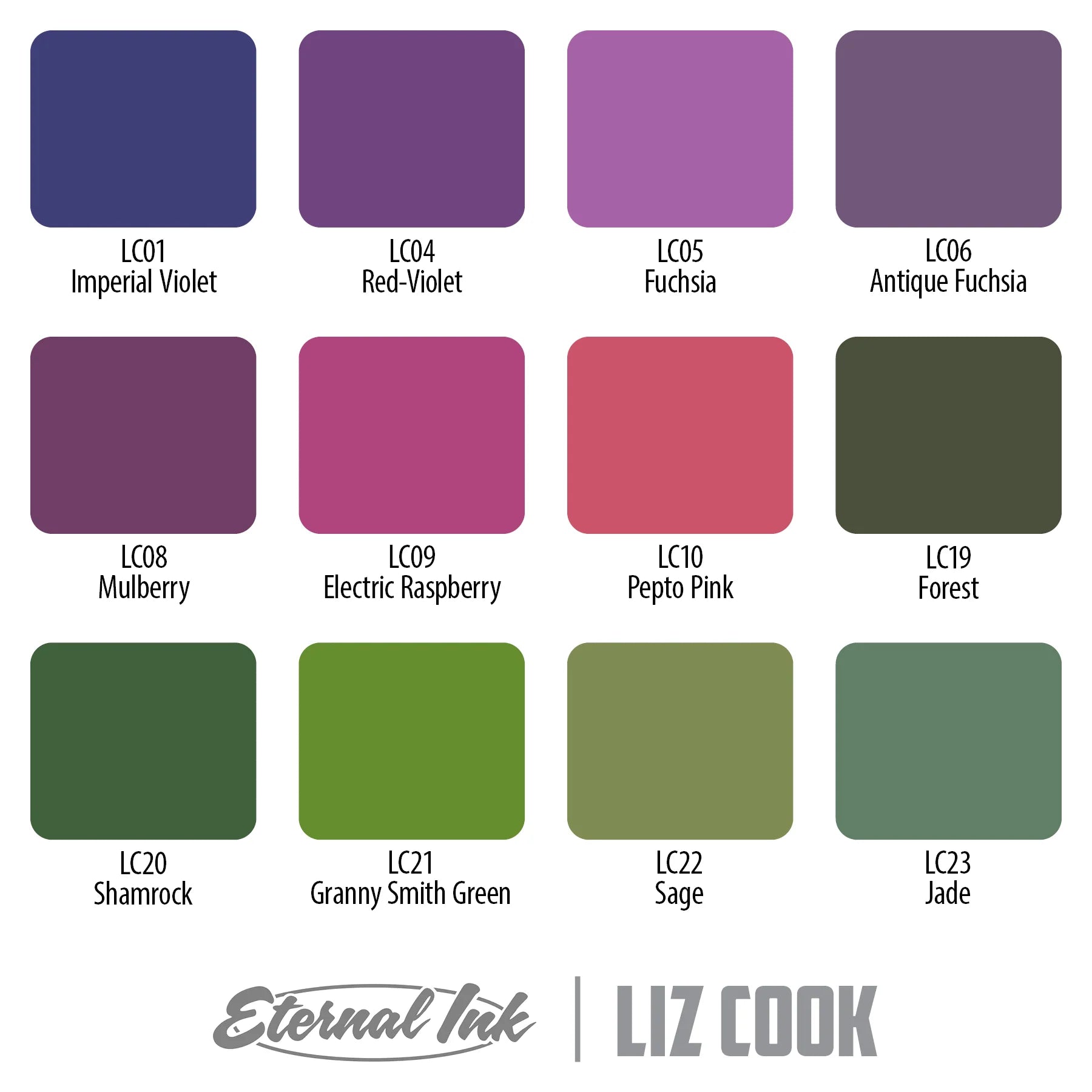 Eternal Ink - Liz Cook Set