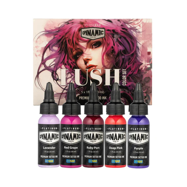 Lush by Dynamic 1oz 5 Bottle Color Set
