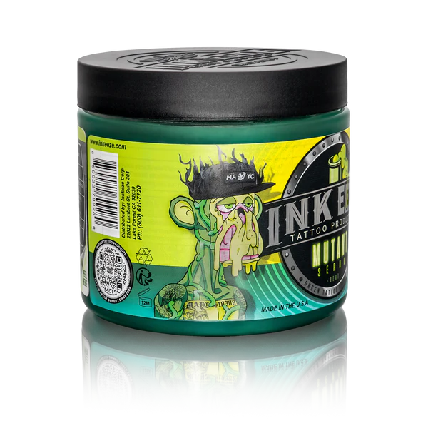 INK-EEZE Mutant Serum Green Tattoo Ointment - 16oz