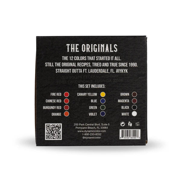 OG Tattoo Ink Color Set - 1 oz. Bottles