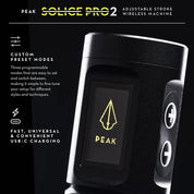 Peak Solice Pro 2 Wireless Tattoo Machine Black