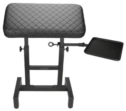 Tattoo Armrest with 2 Magnetic Trays