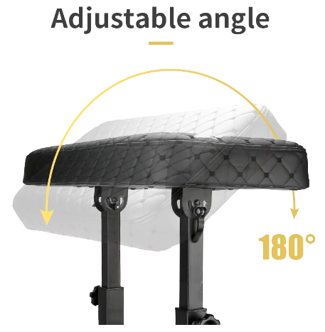 Tattoo Armrest with 2 Magnetic Trays