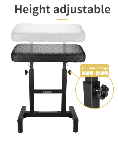 Tattoo Armrest with 2 Magnetic Trays