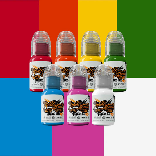 World Famous 7 Color Simple Set 1/2 oz.