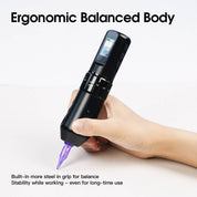 Dragonhawk Wireless Tattoo Pen Machine 2.5-4.5MM Strokes Length | Mast Flip 4 Pro