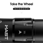 Dragonhawk Wireless Tattoo Pen Machine 2.5-4.5MM Strokes Length | Mast Flip 4 Pro