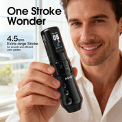 Dragonhawk Wireless Tattoo Pen Machine 2.5-4.5MM Strokes Length | Mast Flip 4 Pro