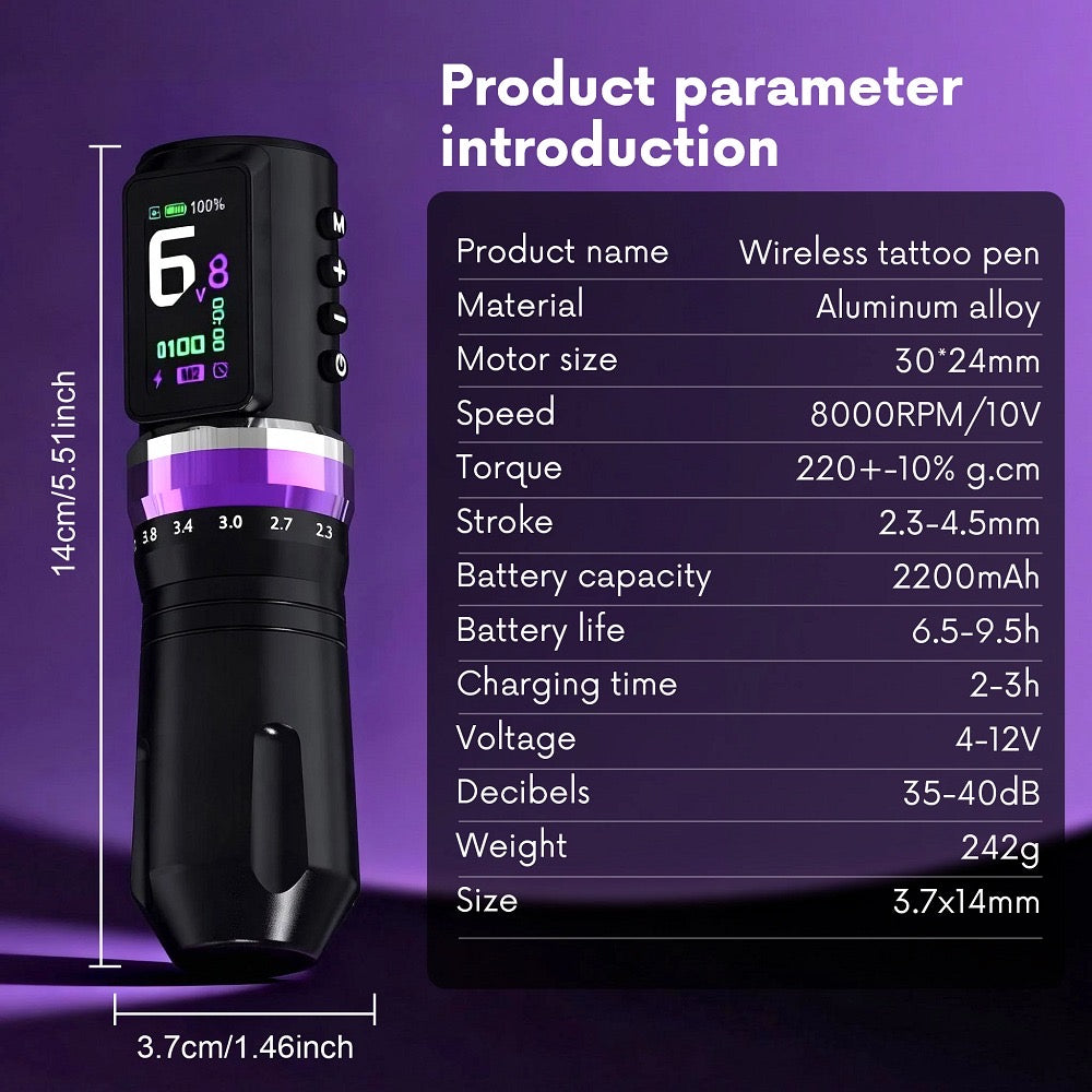 Bronc 2026 Wireless Adjustable Stroke Pen