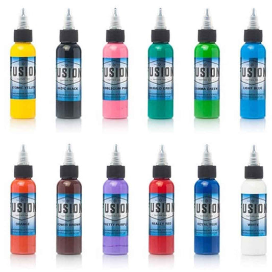 SAMPLE PACK 12-COLORS FUSION INK