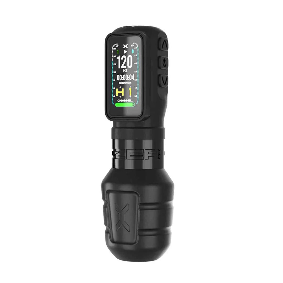 Ozer X-Channel Wireless Tattoo Machine - Full Kit