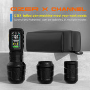Ozer X-Channel Wireless Tattoo Machine - Full Kit