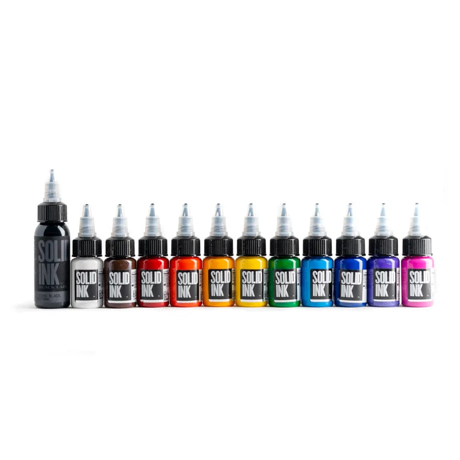 Solid Ink - 12 Color Mini Travel Set- 1/2oz