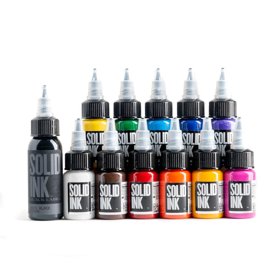 Solid Ink - 12 Color Mini Travel Set- 1/2oz