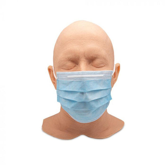 Blue Disposable Face Masks - Box of 50