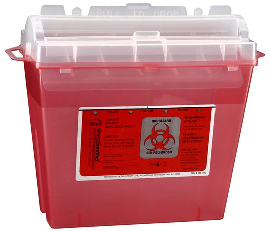 Biohazard Sharps Container