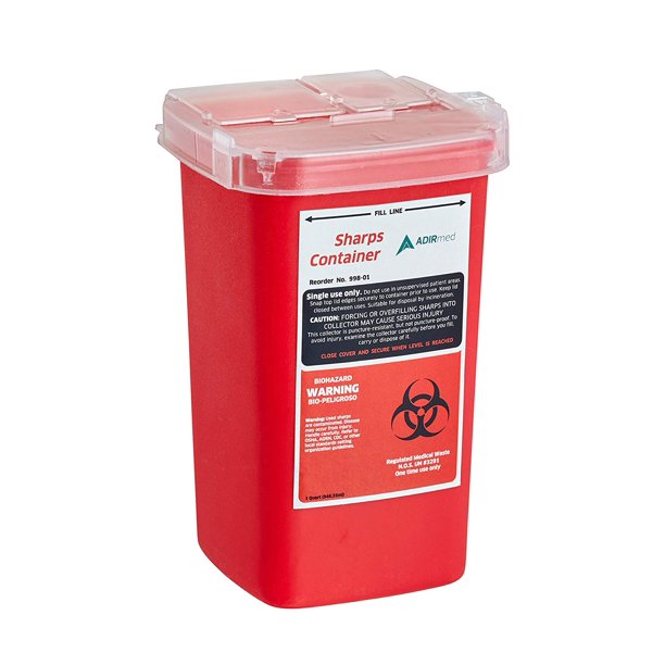 Biohazard Sharps Container